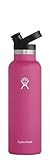 Hydro Flask 21 oz. Water Bottle - Stainless Steel, Reusable, Vacuum Insulated with Standard Mouth wi | Amazon (US)