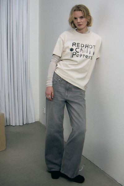 Oversized Printed T-shirt | H&M (US + CA)