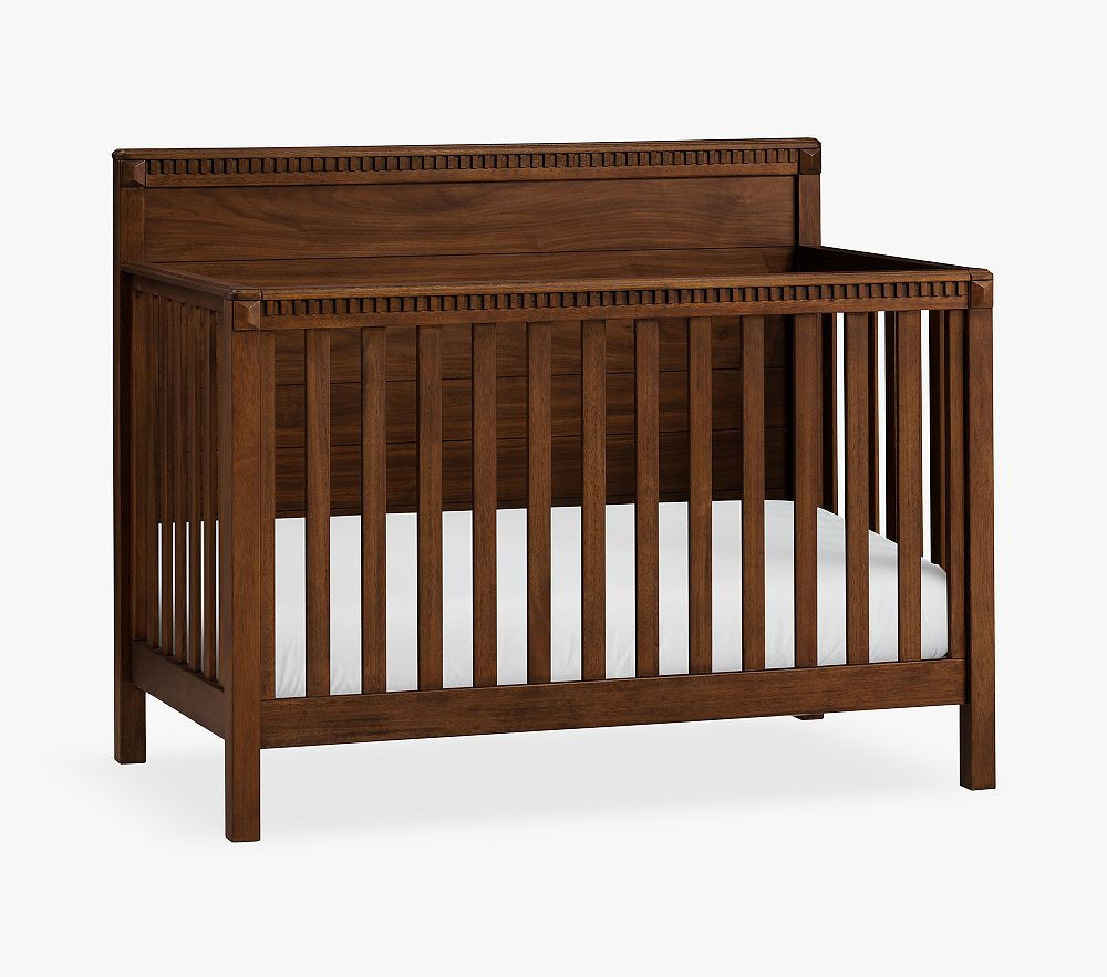 Rory 4-in-1 Convertible Crib, Heritage Walnut, In-Home Delivery | Pottery Barn Kids