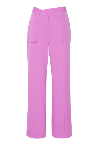 WOOL WRAPPED WAISTBAND PANT | LAPOINTE