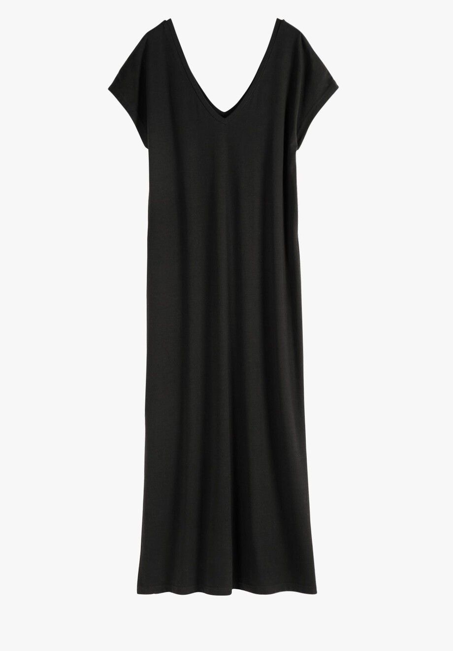 Bette V-Neck Jersey Dress | Hush Homewear (UK)