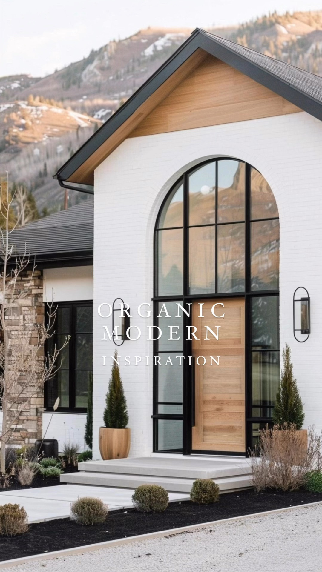 This serene |organic + modern| home combines wood & stone accents with a neutral, yet comforting palette. 🤌🏼 AI design by: Ranger Home NW

#LTKHome #LTKVideo