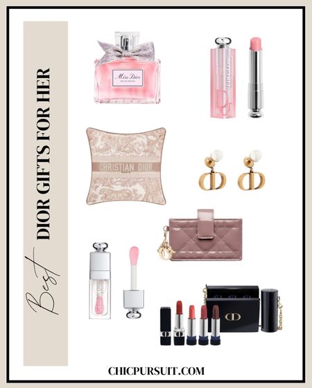 Best Dior Gifts for her, Gift Guide, Christmas Gifts, holiday season, festive, Dior Pillow, lipgloss, gift set, pillow, Miss Dior Perfume 

#LTKHoliday #LTKGiftGuide #LTKSeasonal