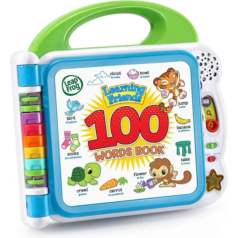 LeapFrog Learning Friends 100 Words Book, Green - Walmart.com | Walmart (US)