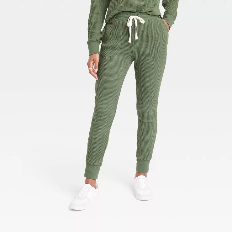 Women's Waffle Knit Jogger Pants - Universal Thread™ | Target
