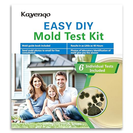 Mold Test Kit for Home - 6 Simple Detection Tests,Test HVAC System,Home Surfaces,&Indoor Air Qual... | Amazon (US)