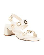 Handmade In Brazil Milan Heeled Sandals | TJ Maxx