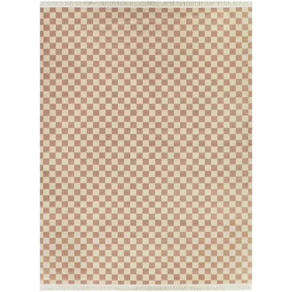 Habra Recycled Checkered Area Rug | Wayfair North America