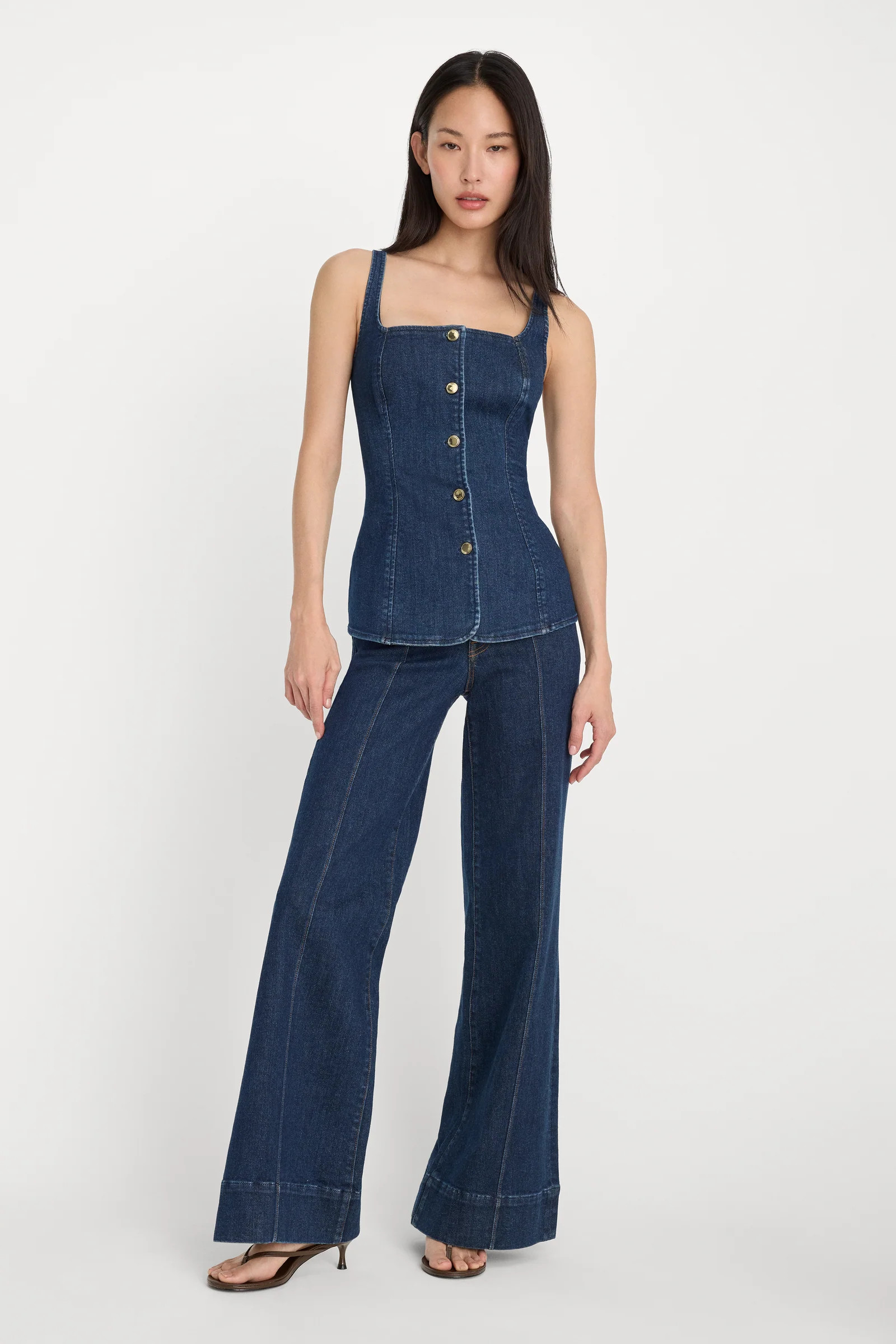 GOOD WAIST PALAZZO JEANS | INDIGO1169 | Good American