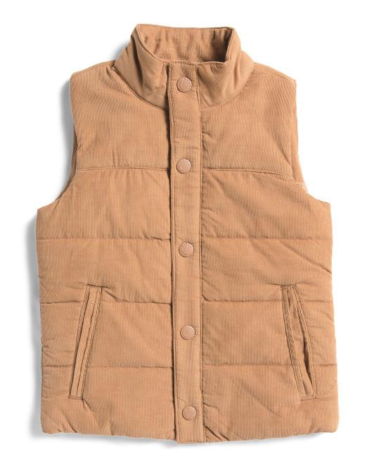 Little Boys Puffer Vest | TJ Maxx