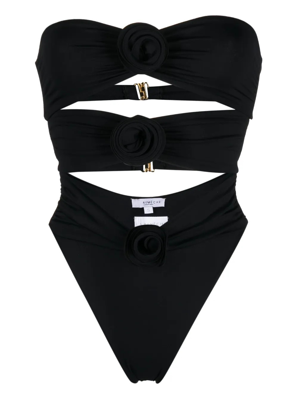 La Reveche Costume Intero Con Arricciatura - Farfetch | Farfetch Global