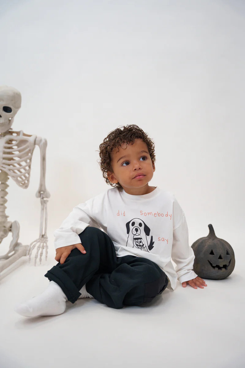 Did Somebody Say Treats Longsleeve | Atlas Grey