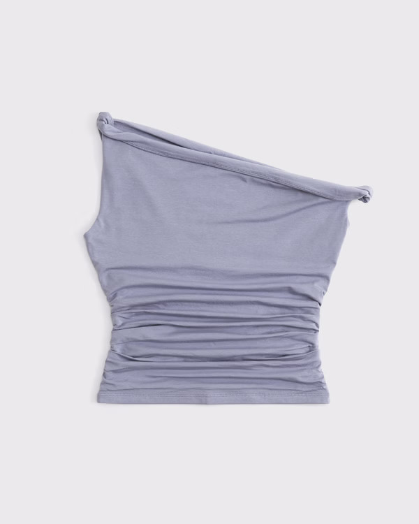Asymmetrical Twist Top | Abercrombie & Fitch (US)