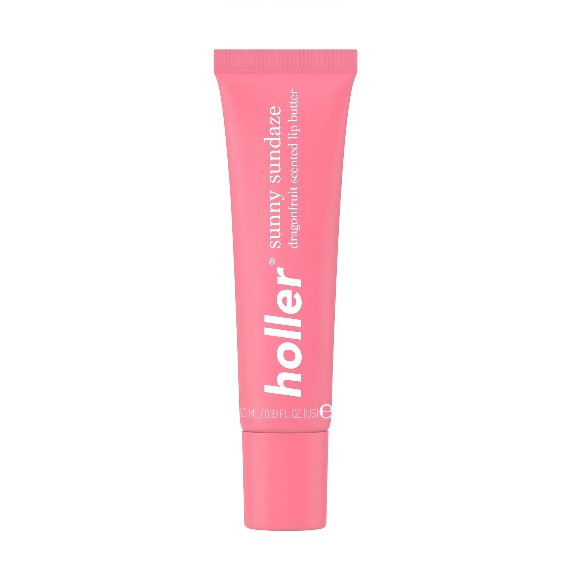 Holler Sunny Sundaze Hot Tropic Dragon Fruit Lip Butter, Hydrating Shea Butter, 0.33 fl oz | Walmart (US)