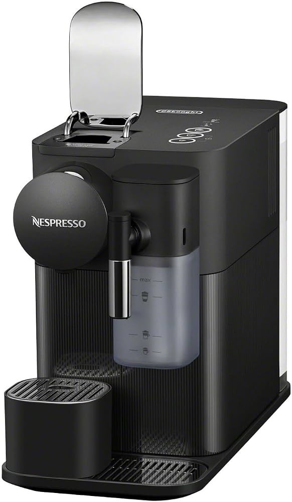Nespresso Lattissima One Original Espresso Machine with Milk Frother by De'Longhi, Shadow Black | Amazon (US)
