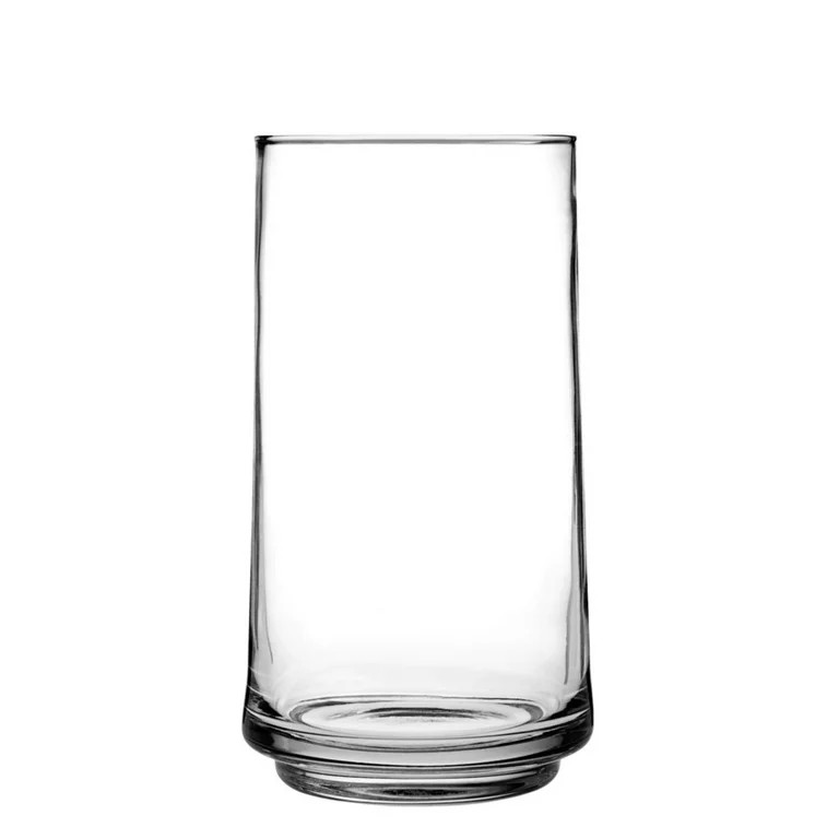 Better Homes & Gardens Avery Clear Footed Highball Glass, 18 oz | Walmart (US)