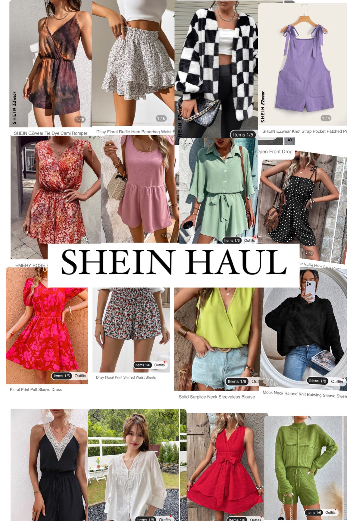 YouTube video SHEIN HAUL 2023




#LTKstyletip #LTKunder100 #LTKunder50