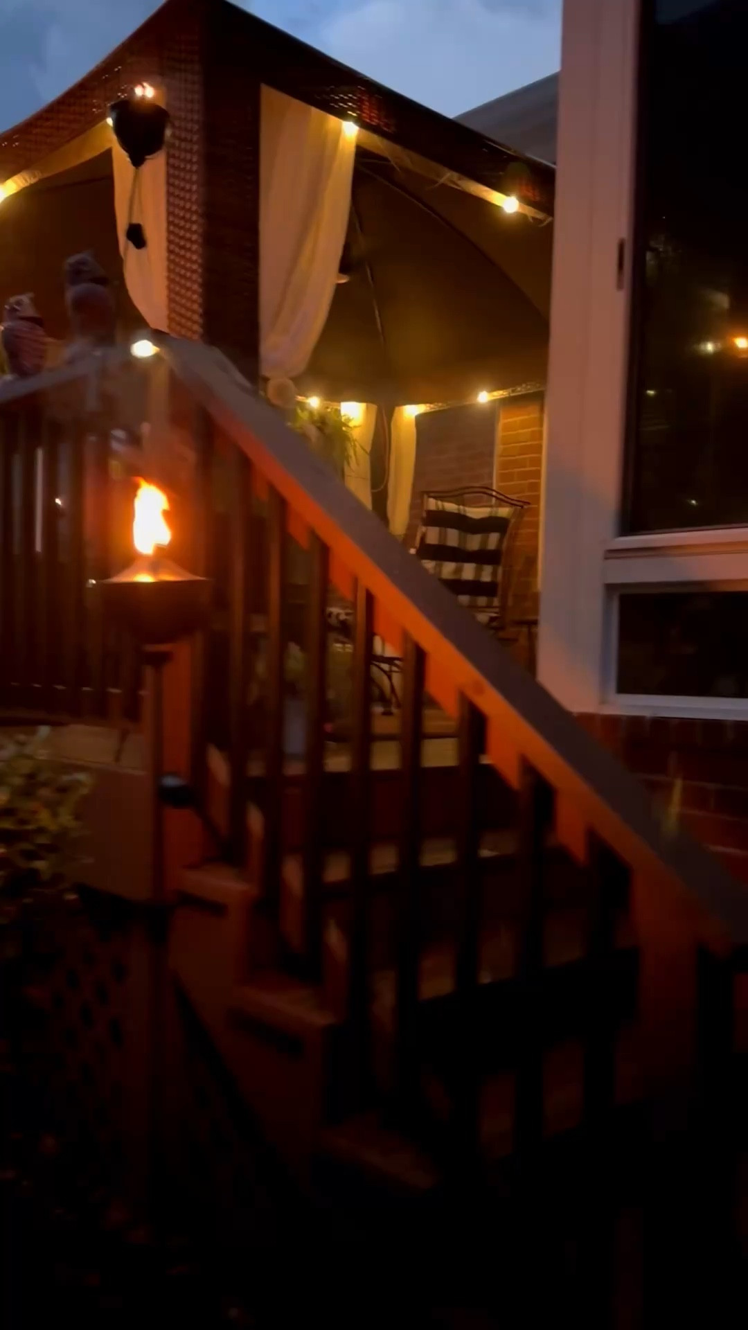 My backyard deck becomes a beautiful haven 