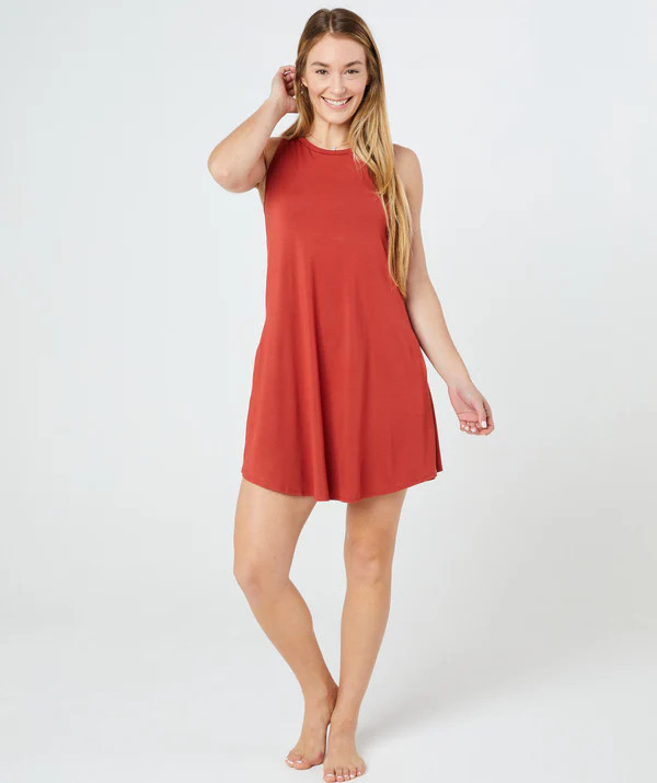 The Tunic Tank Dress with built-in bra | Shebird