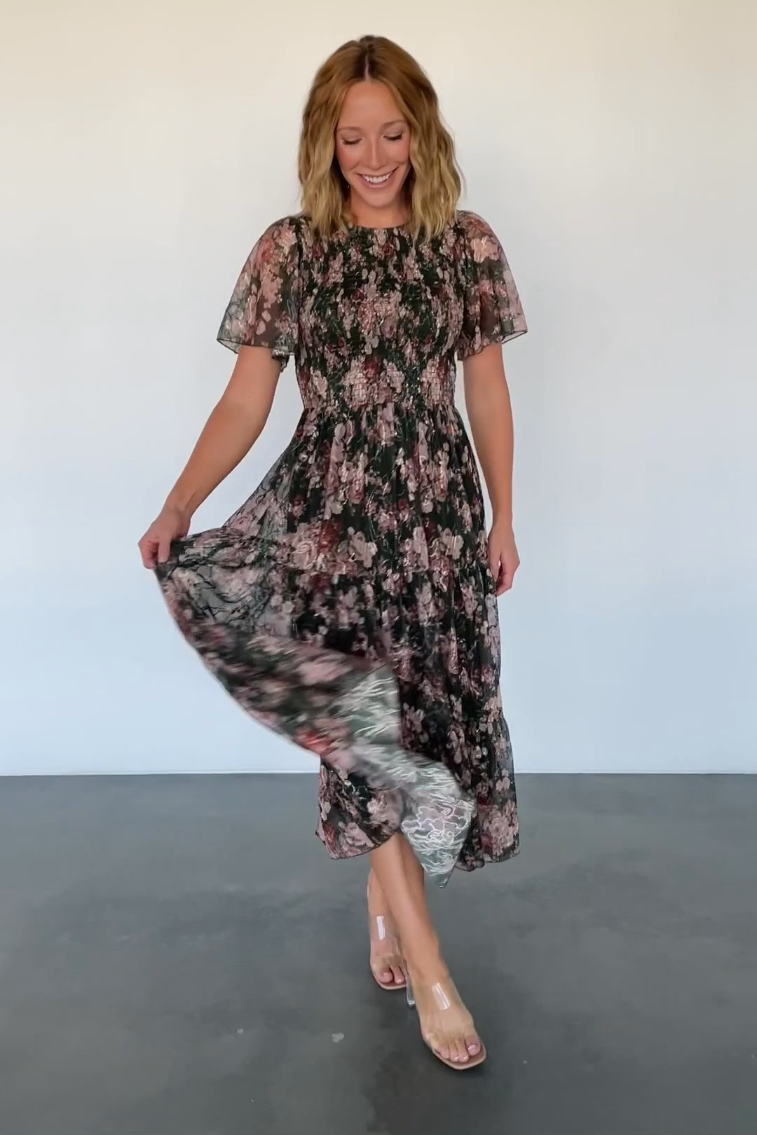 Fall wedding season just hits different when you’re in Baltic Born 🍁 These dresses are all about soft romance—flowy skirts, flattering waistlines, and those dreamy earthy tones that photograph SO well. Whether you’re twirling under string lights or sipping cocktails at sunset, these looks bring effortless elegance every time 🤎 Pair with boots for rustic vibes or heels for a more elevated moment. It’s giving cozy, feminine, and totally unforgettable ✨ 

 #LTKSeasonal #LTKSaleAlert #LTKWedding
