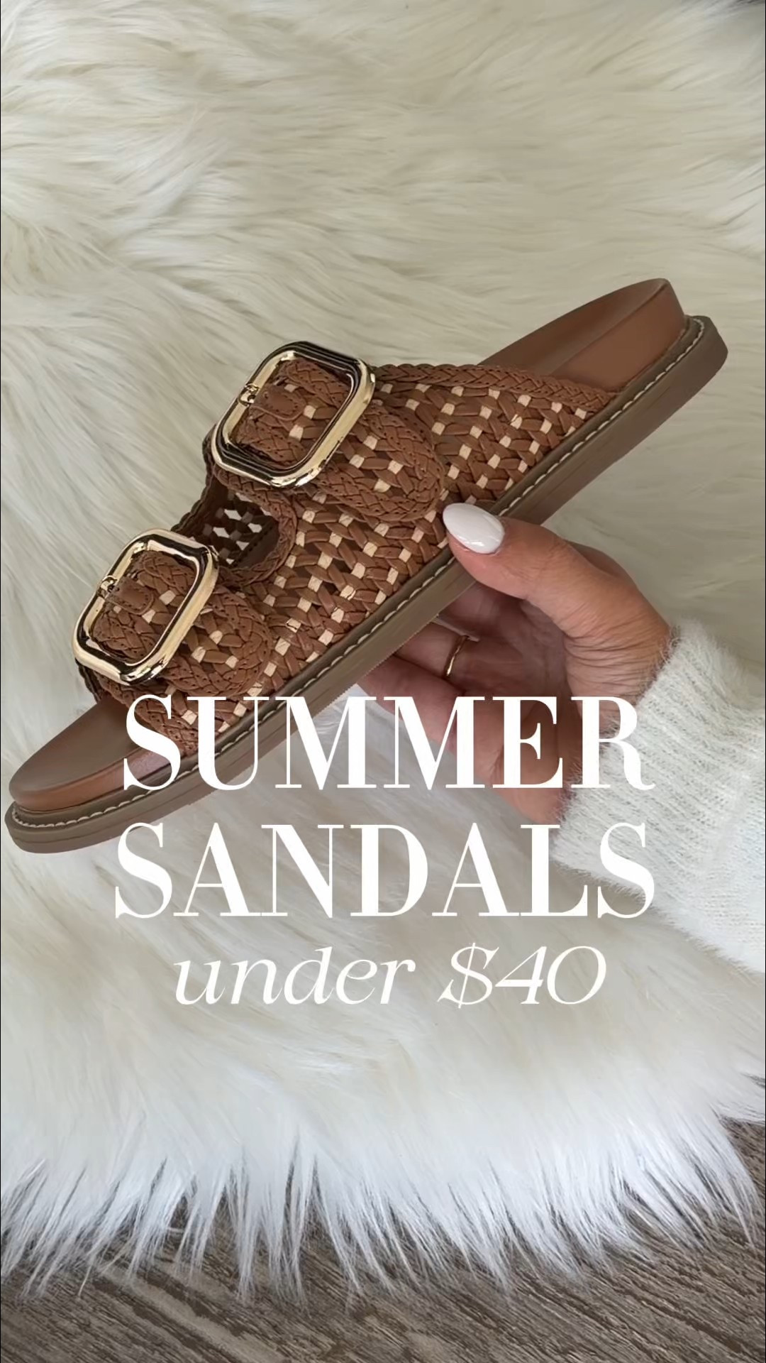 Summer sandals under $40