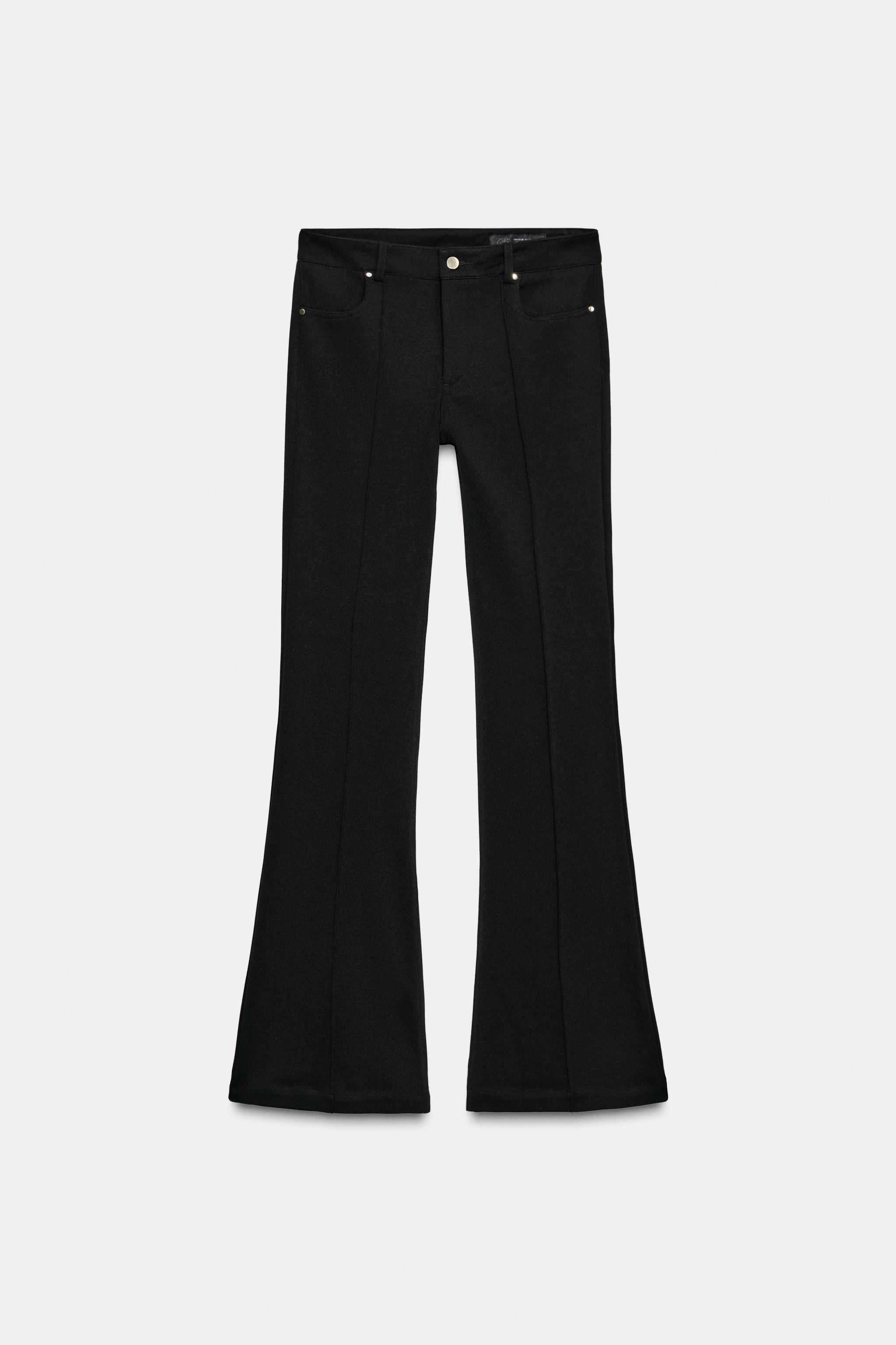 LOW-RISE FLARE PANTS | Zara US