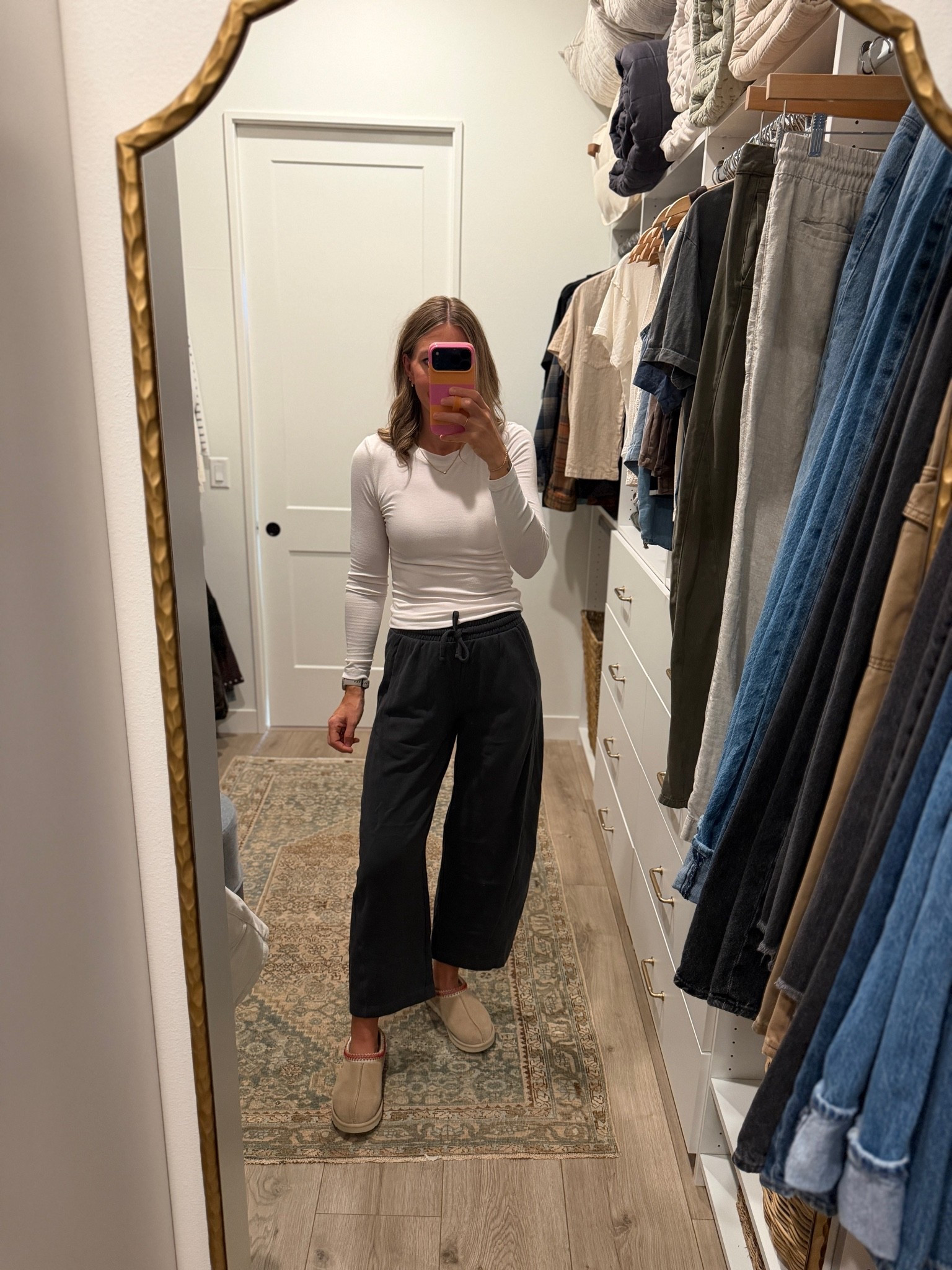 Our fav long sleeve tee is on sale! I just bought these barrel sweatpants and so comfy. Wearing S in both!

#LTKootd #LTKSeasonal #LTKSaleAlert