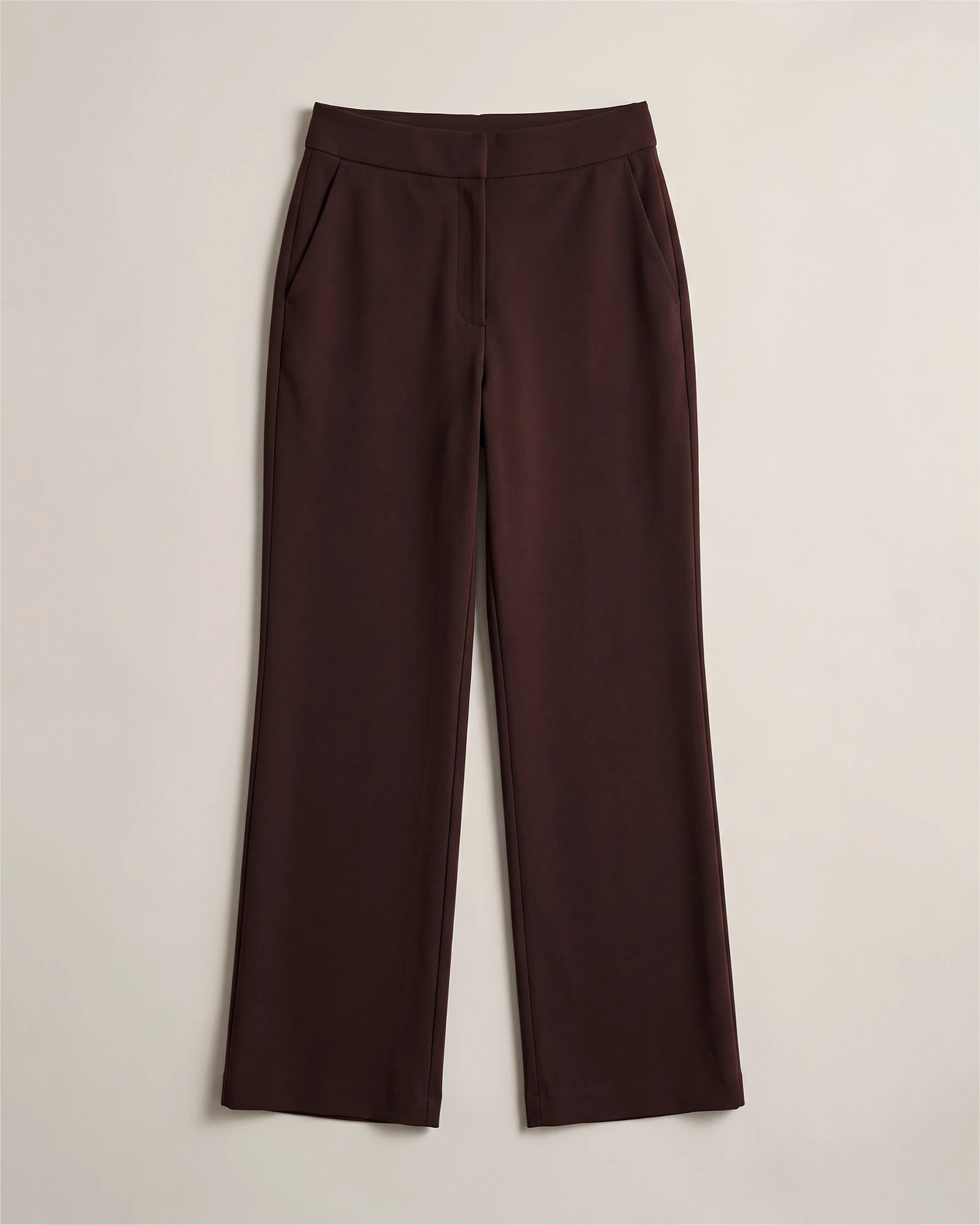 Quince | Women's Ultra-Stretch Ponte Trouser in Navy, Size 10, Rayon | Quince