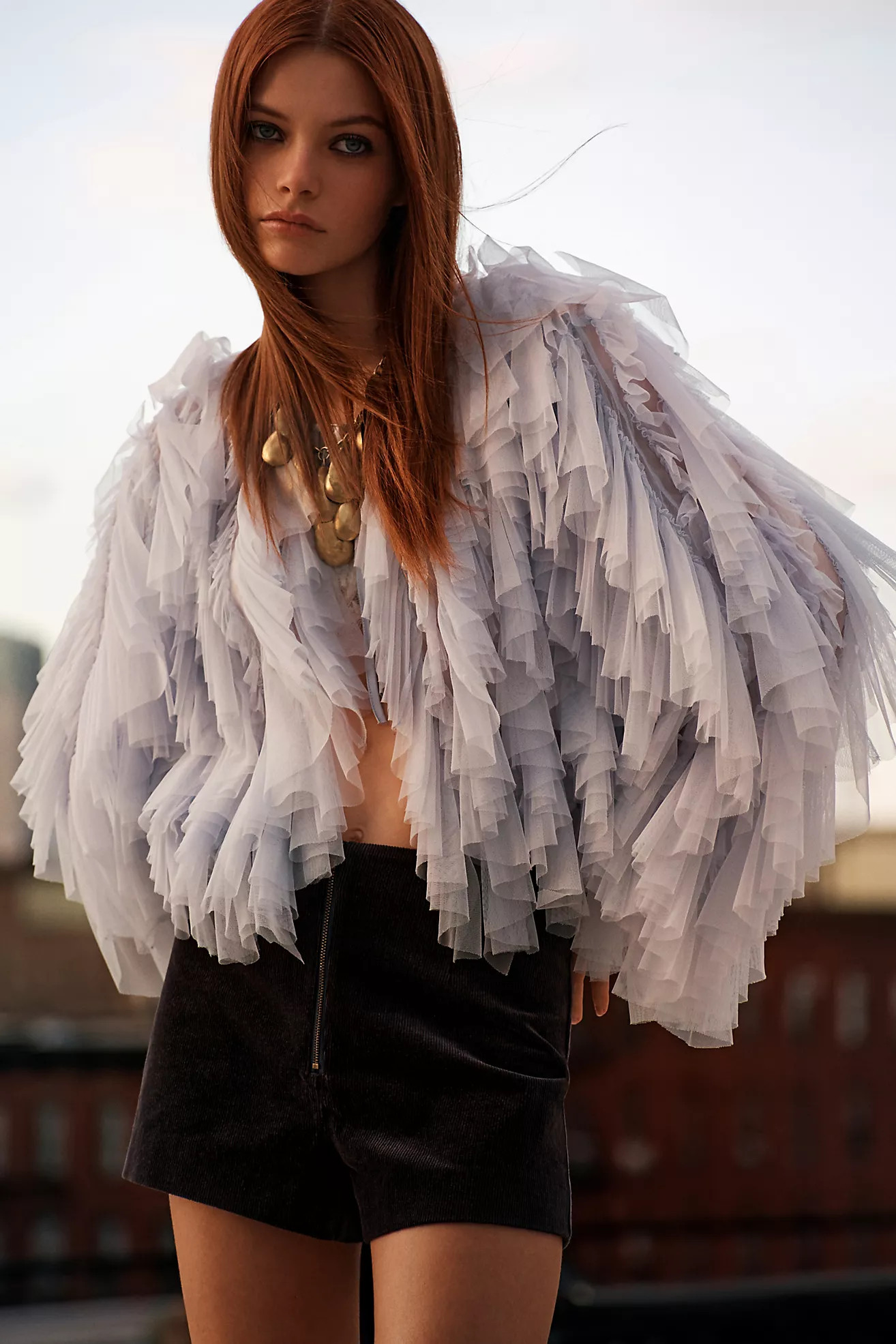 By Anthropologie Tulle Bomber Jacket | Anthropologie (US)