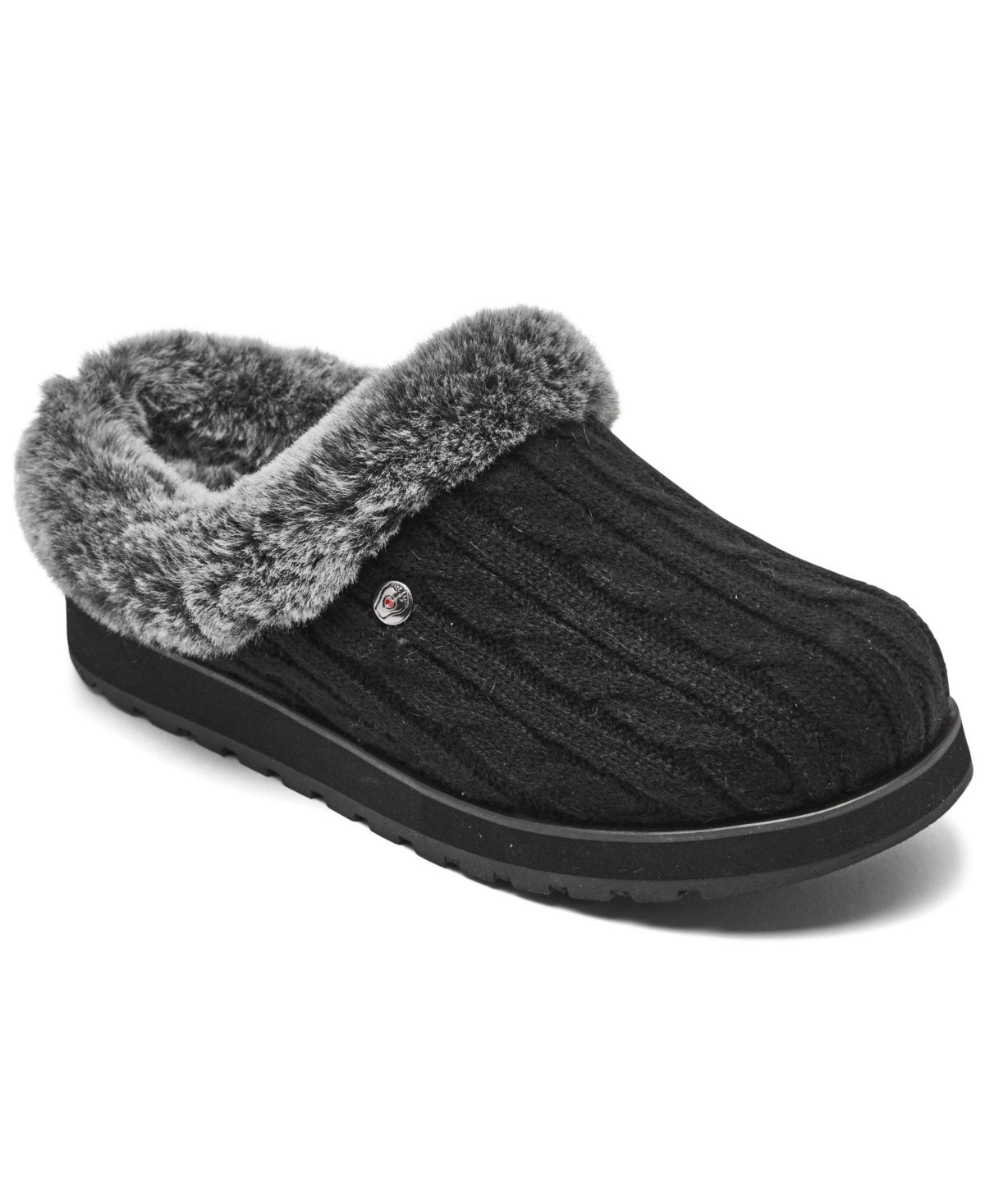 Skechers Women's Bobs Keepsakes - Ice Angel Faux Fur Slippers from Finish Line | Macys (US)