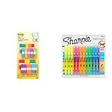 Post-it Flags Assorted Color Combo Pack, 320 Flags Total, 200 1-Inch Wide Flags and 120 .5-Inch Wide | Amazon (US)