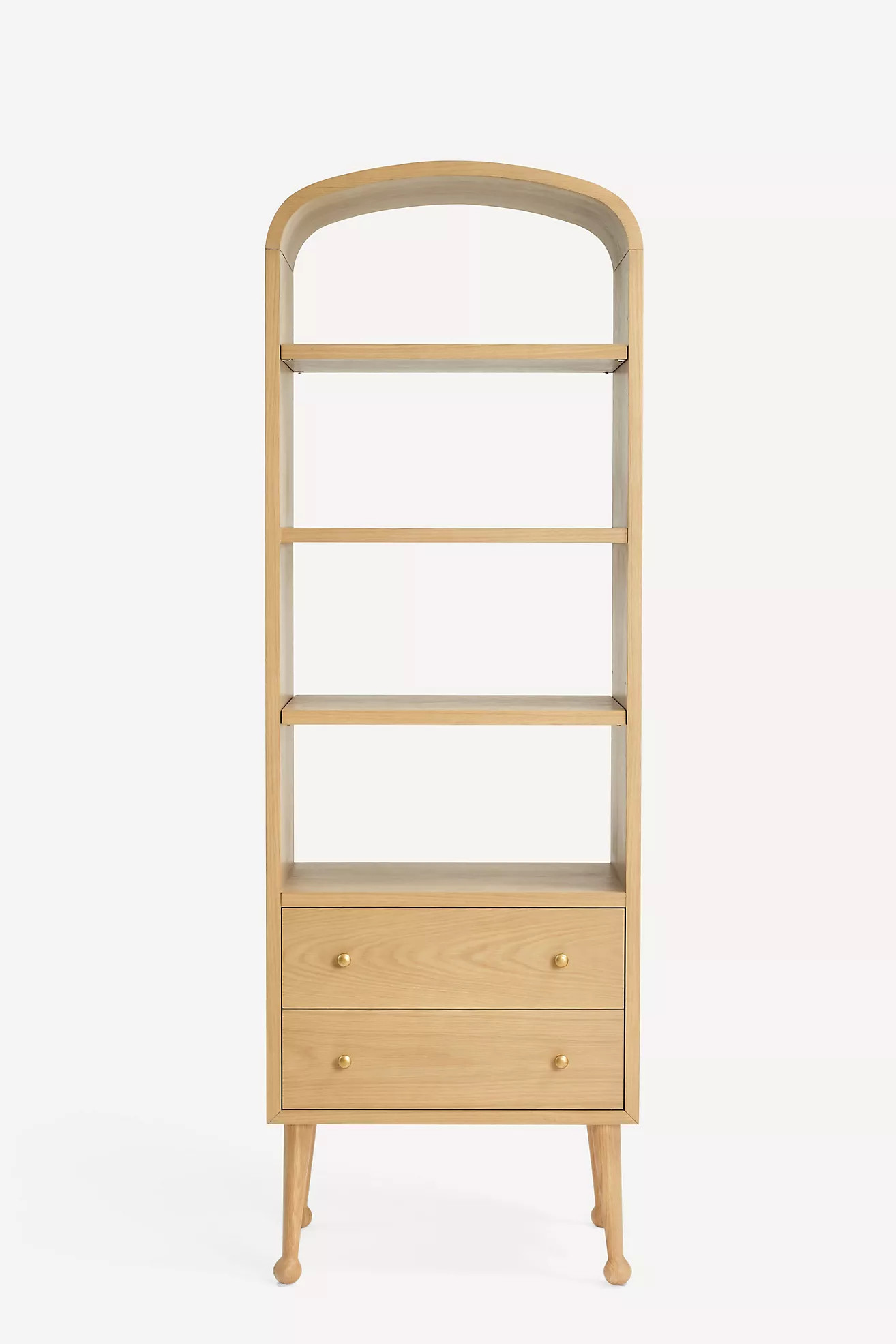 Moretti Oak Bookcase | Anthropologie (US)