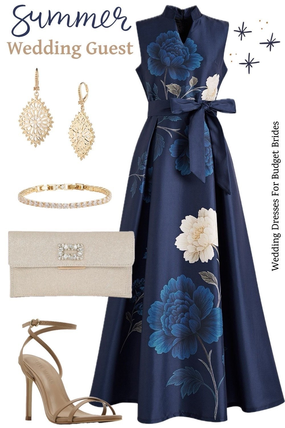 Navy long gown and accessories @Chicwish and Nordstrom.

Special occasion dress, wedding guest dress, formal dress, blue full length dress, mother of the bride dress, mother of the groom dress.

#LTKWedding #LTKSeasonal #LTKSaleAlert