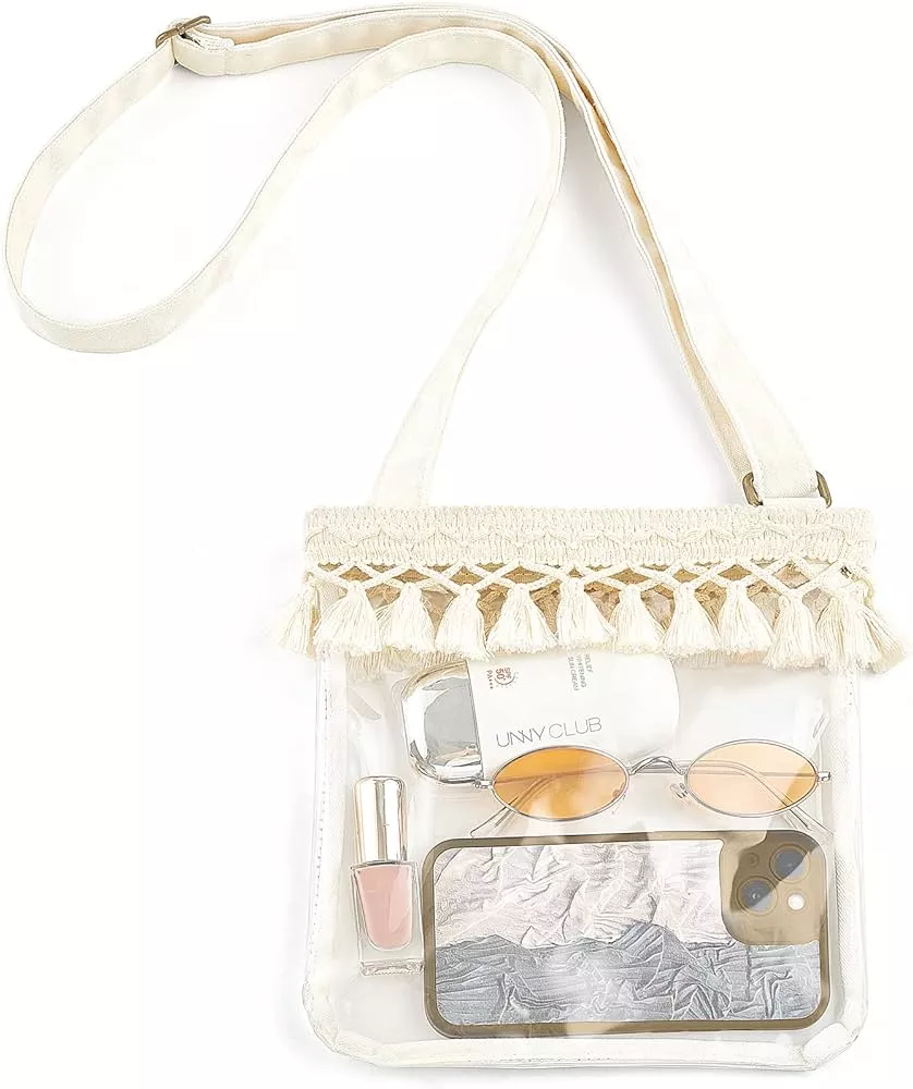  Armiwiin Clear Purse Crossbody Stadium Approved for