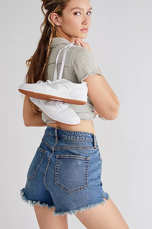 CRVY Vintage High-Rise Shorts | Free People (Global - UK&FR Excluded)