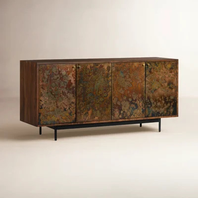 Presidio 69" Wide Acacia Solid Wood Sideboard | Wayfair North America