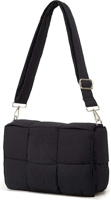 Hobo Bags for Women Puffer Tote Bag Quilted Puff Bag Cute Crossbody Satchel Bag Quilted Handbags ... | Amazon (US)