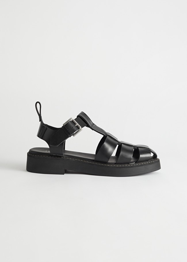 Chunky Leather Gladiator Sandals | & Other Stories (EU + UK)