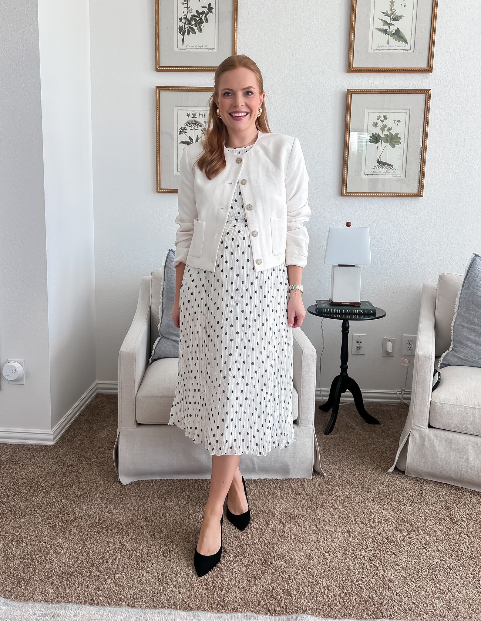 This fun polka dot dress is adorable for spring! I love how you can dress it up or down depending on the occasion. ☺️

#LTKSeasonal #LTKBump #LTKWorkwear