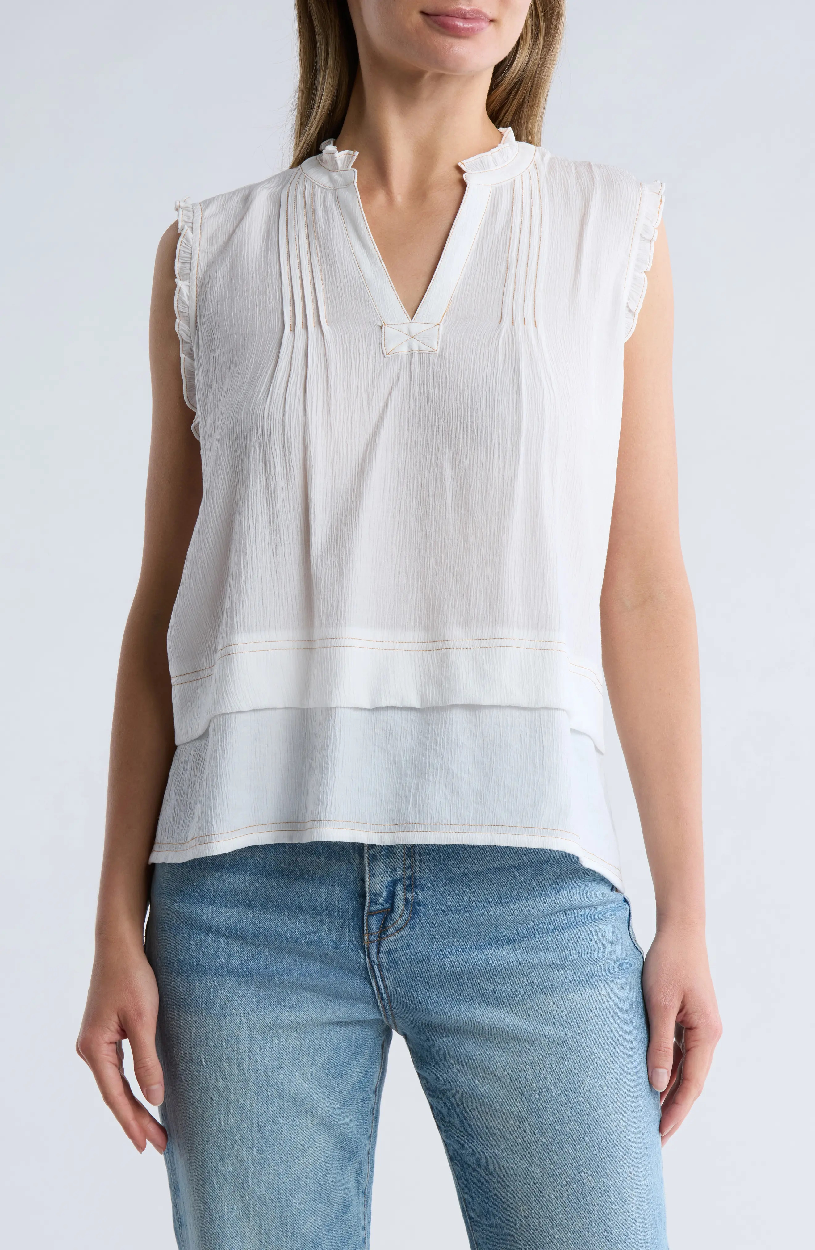 Stitched Tiered Tank (Women) | Nordstromrack | Nordstrom Rack