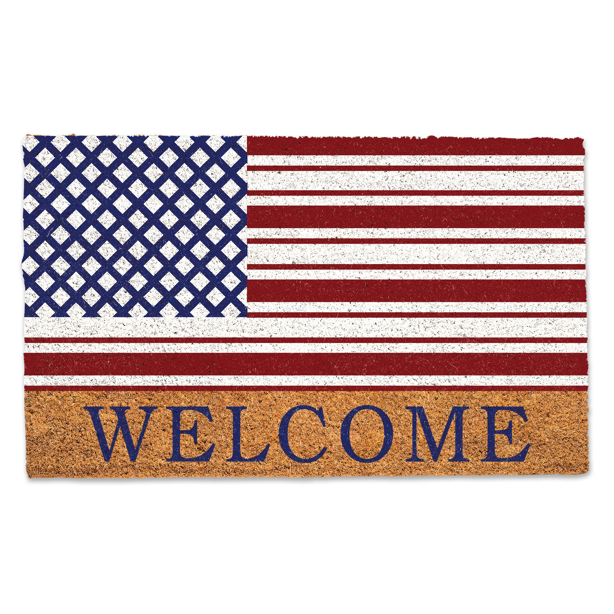 Jovina Non-Slip Independence Day Outdoor Doormat | Wayfair North America