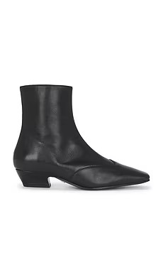 Lola Cruz Ankle Bootie in Black from Revolve.com | Revolve Clothing (Global)