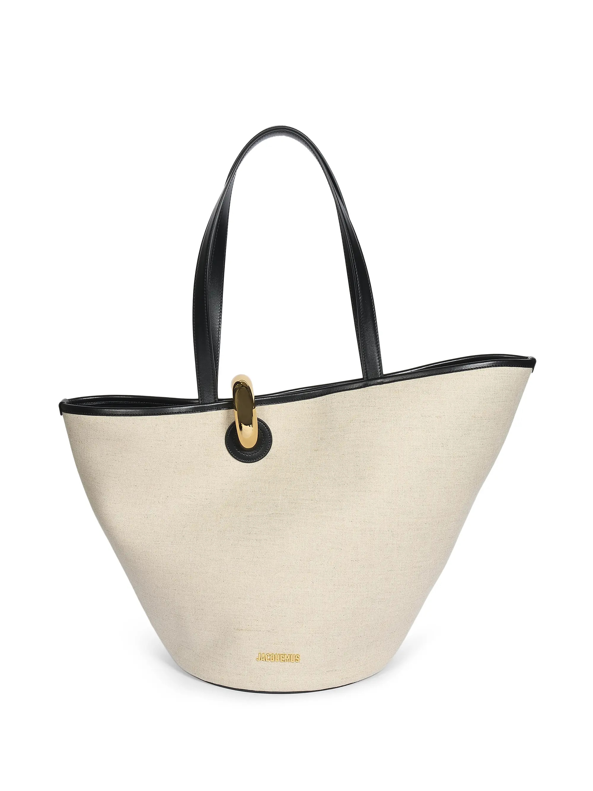 Jacquemus Le Bambola Canvas Bucket Bag | Saks Fifth Avenue | Saks Fifth Avenue