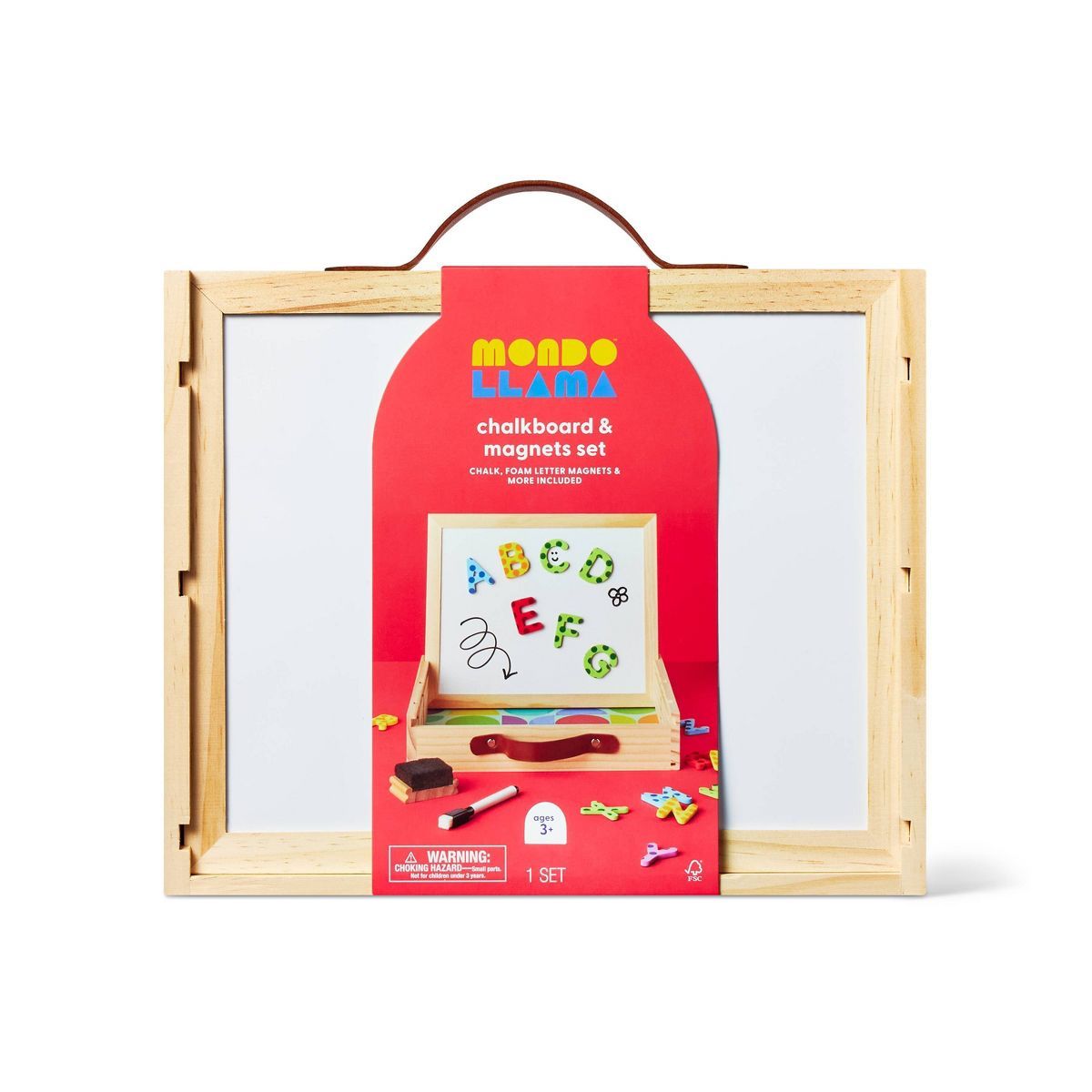 Chalk Board and Magnets Drawing and Coloring Kit - Mondo Llama™ | Target