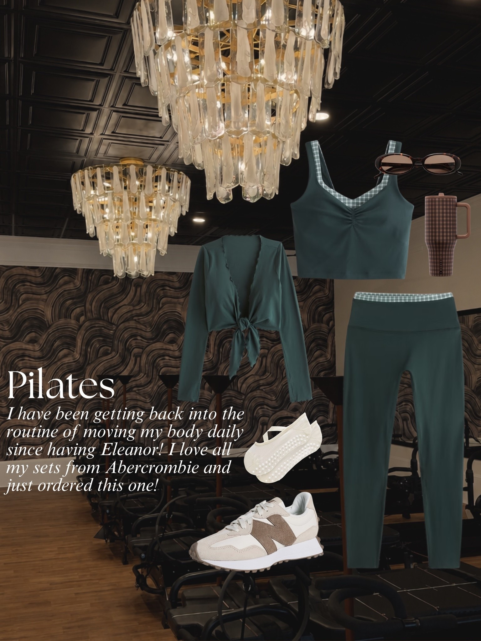 Pilates outfit 🤎

#LTKootd #LTKmomlife #LTKSeasonal