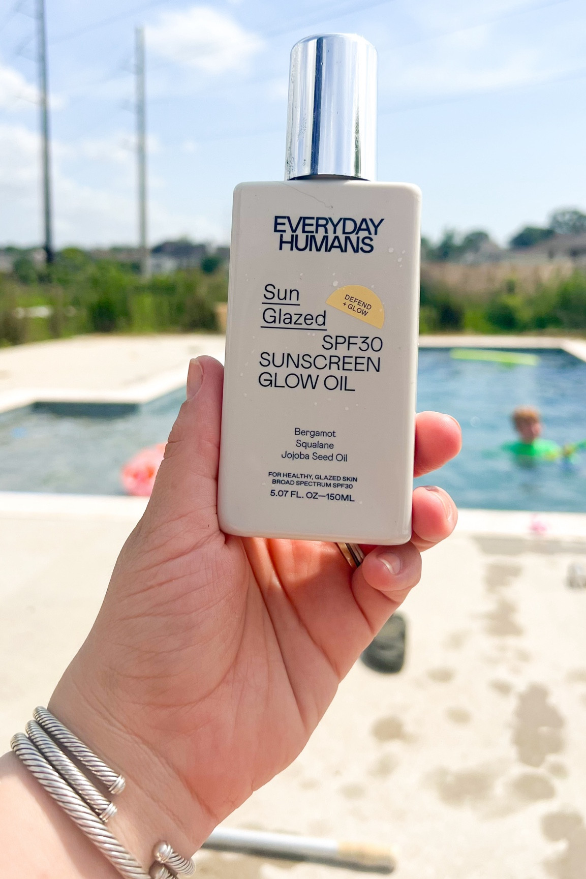 Loving this SPF oil for pool days and soccer games! It’s got a light shimmer and I’ve yet to get burned with it! Bonus: it’s clean (how I found it) and  the scent is so fresh and clean! 

#LTKSwim #LTKBeauty #LTKFamily