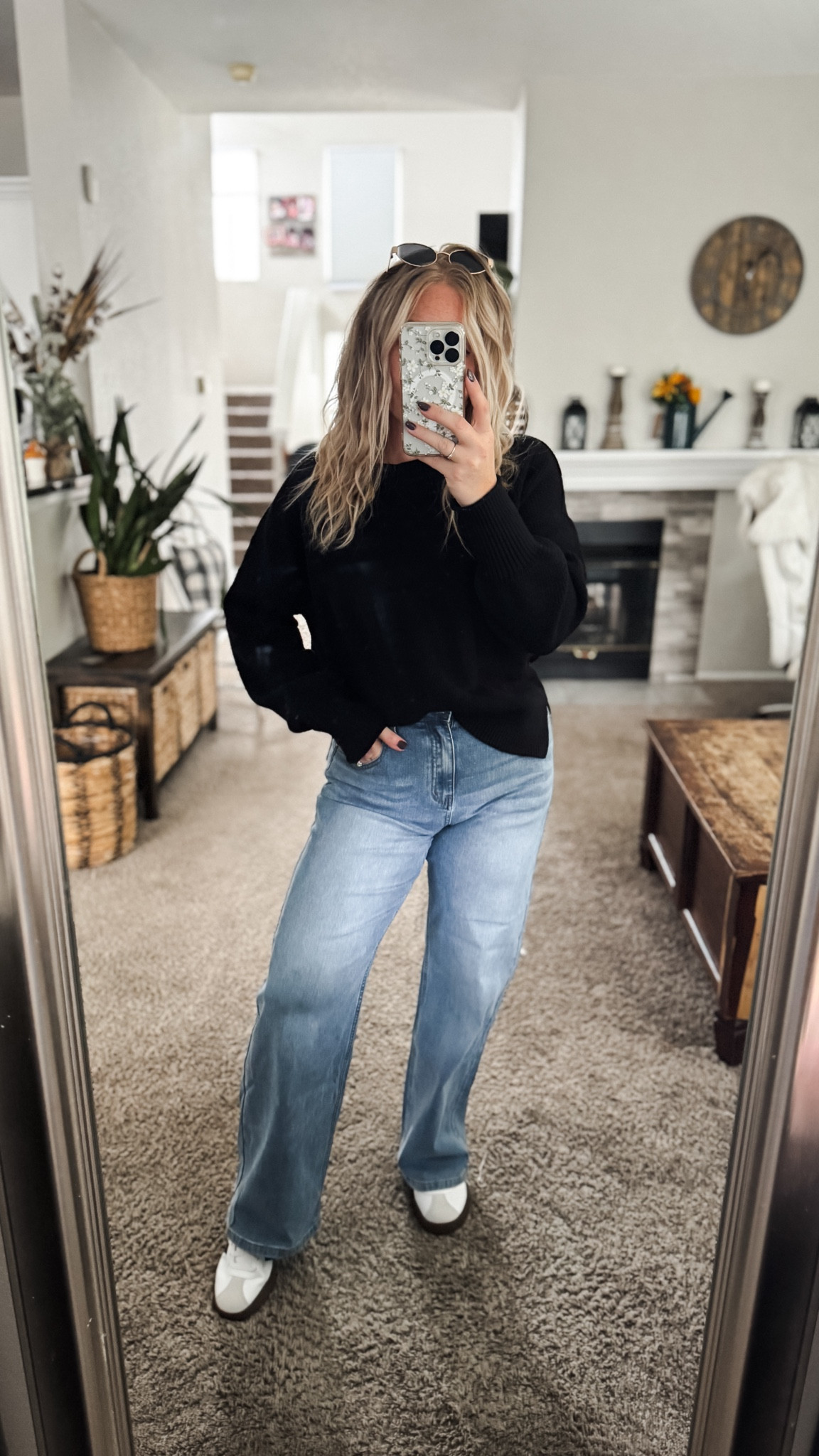 ON SALE Black chunky knit sweater with wide leg jeans, and adidas sneakers 





Amazon outfits, fall outfit inspo, outfit ideas, casual outfits amazon, amazon outfits every day, outfit ideas 2026, fall outfits, fall outfits Amazon, midsize fall outfit inspo, petite outfits for fall, Amazon fall fashion, casual fall style, trending fall fashion, September outfit ideas, autumn outfits

#LTKootd #LTKSaleAlert #LTKPetite
