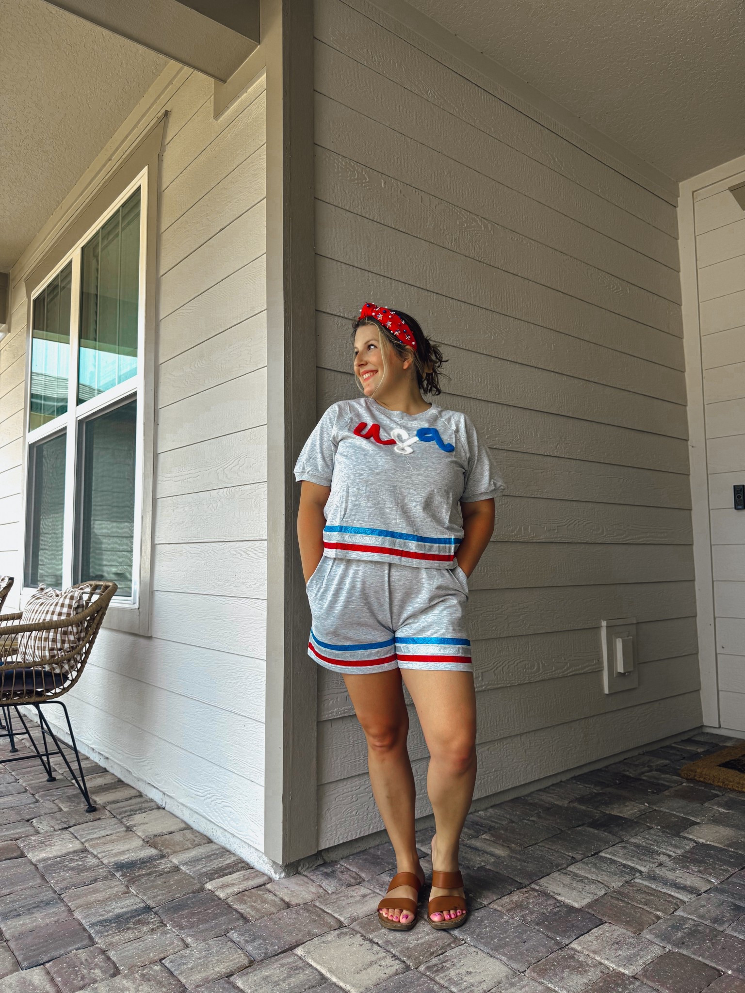 You look like the fourth of July, makes me want a hot dog realll bad ❤️🤍💙

American Flag Sweater, Fourth of July outfits, Amazon fashion, Amazon finds, America birthday, Fourth of July style, mom style, mom ootd, mom outfit 



#LTKStyleTip #LTKSeasonal #LTKSummerEdit