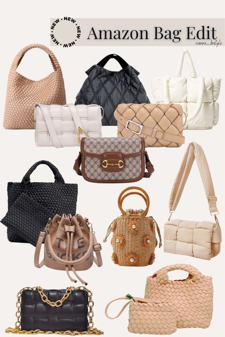 amazon bags /new to amazon fashion / amazing accessories/ amazon tote bags / amazon fashion bags / Amazon resort bags / amazon puffer bags / amazon going out bags 

#LTKitbag #LTKSeasonal #LTKstyletip
