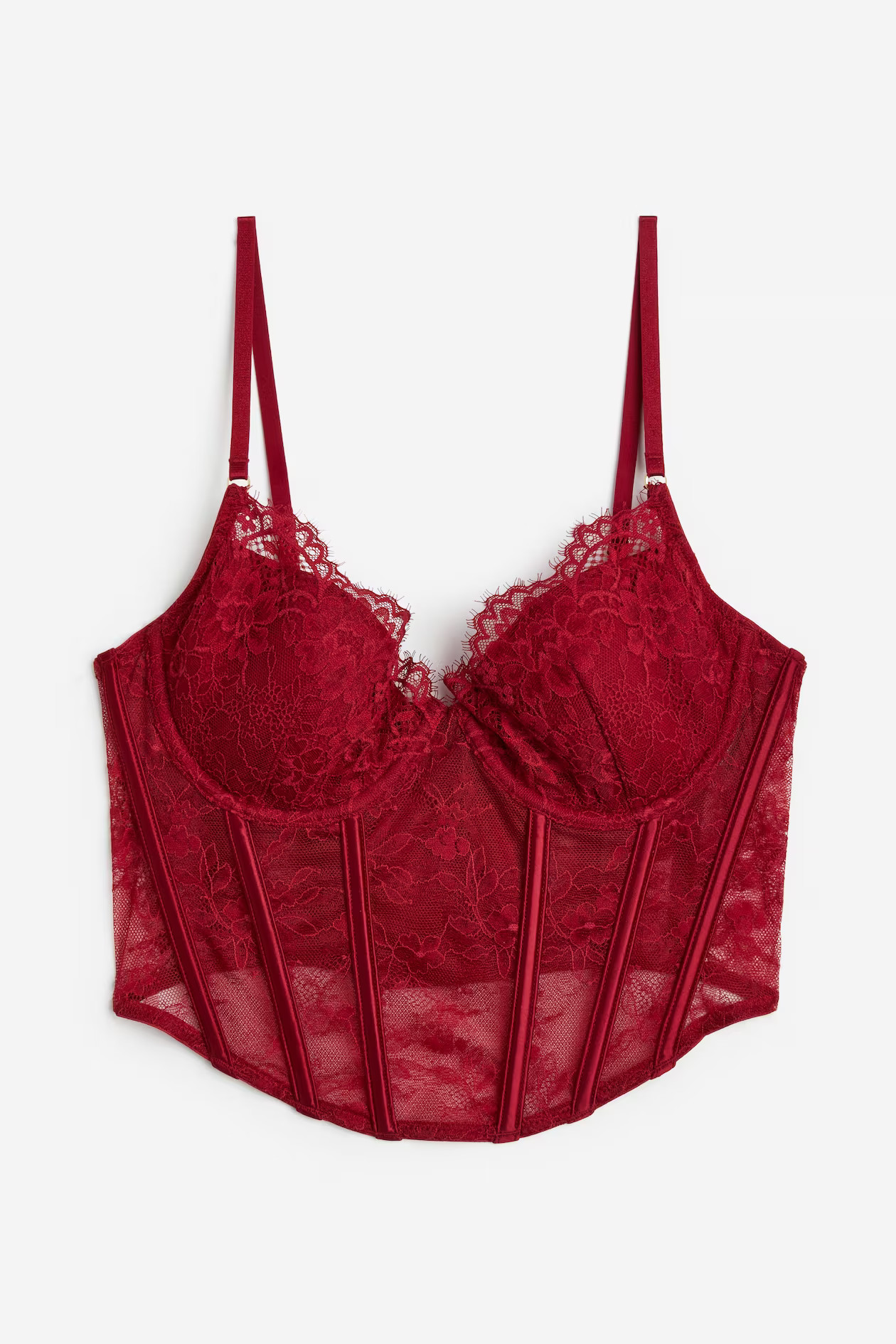 Wattiertes Bustier | H&M (DE, AT, CH, NL, FI)